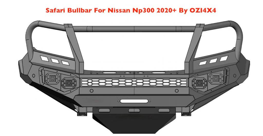 Safari Bullbar Suits Nissan Navara NP300 2020+ - Image 6