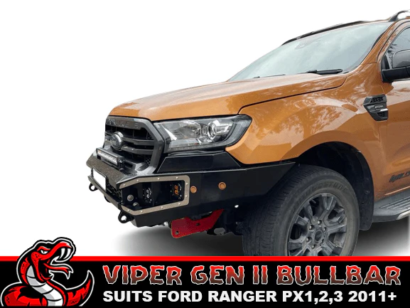 Viper Gen II Bullbar Suits Ford Ranger Fits PX1,2,3 2011+ - Image 6