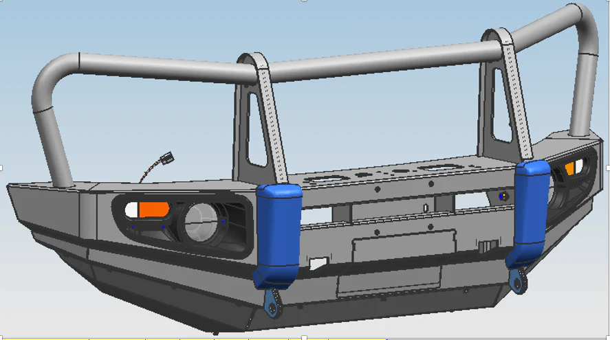 Predator Bullbar Suitable for Toyota FJ Cruiser 2007-2020 - Image 3