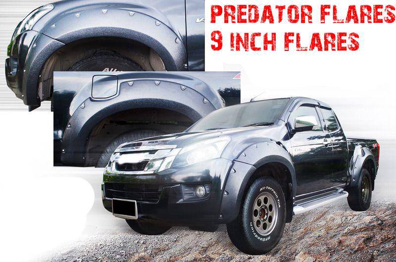 Predator Flares Smooth Finish Suits Isuzu D-MAX 2017-2019 - Image 8