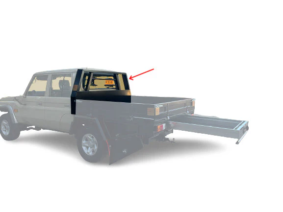 Premium 1900 Aluminium Tray (Head Board) Suitable For Toyota Landcruiser 79 Series - Image 22