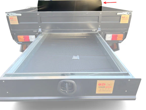 Premium 1900 Aluminium Tray (Head Board) Suitable For Toyota Landcruiser 79 Series - Image 8