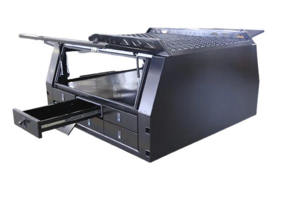 Black Delta Builder Pack Premium 1900 Tray + Black Builders 17 Compartment Canopy - Image 35