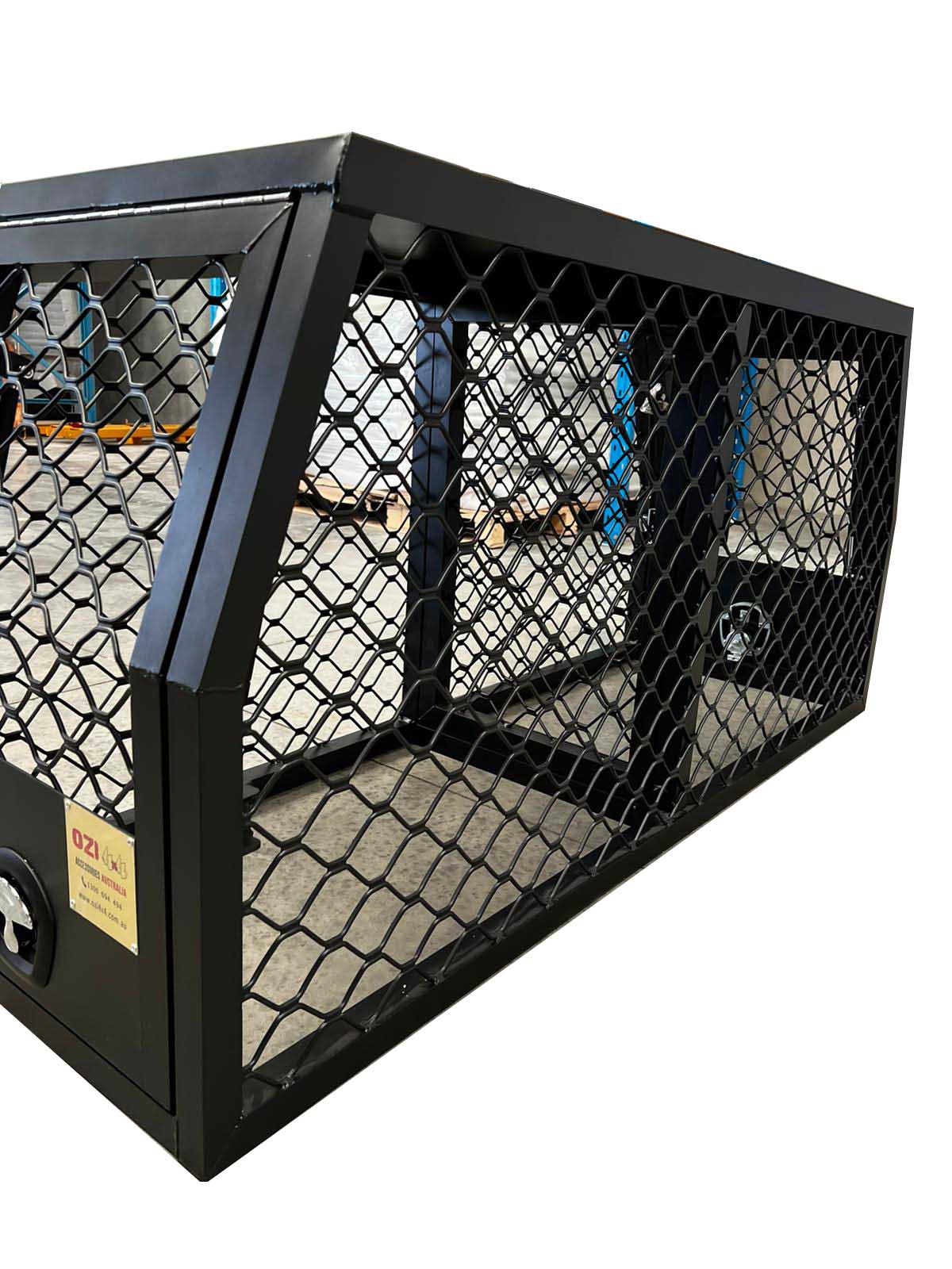 Premium 600 Length Black Mesh Style Dog Box Canopy - Image 17