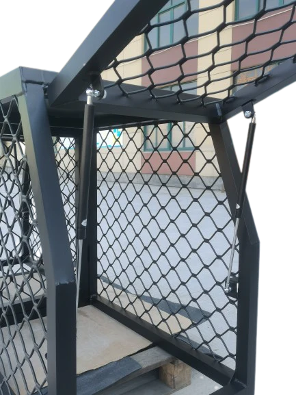 Premium 600 Length Black Mesh Style Dog Box Canopy - Image 8