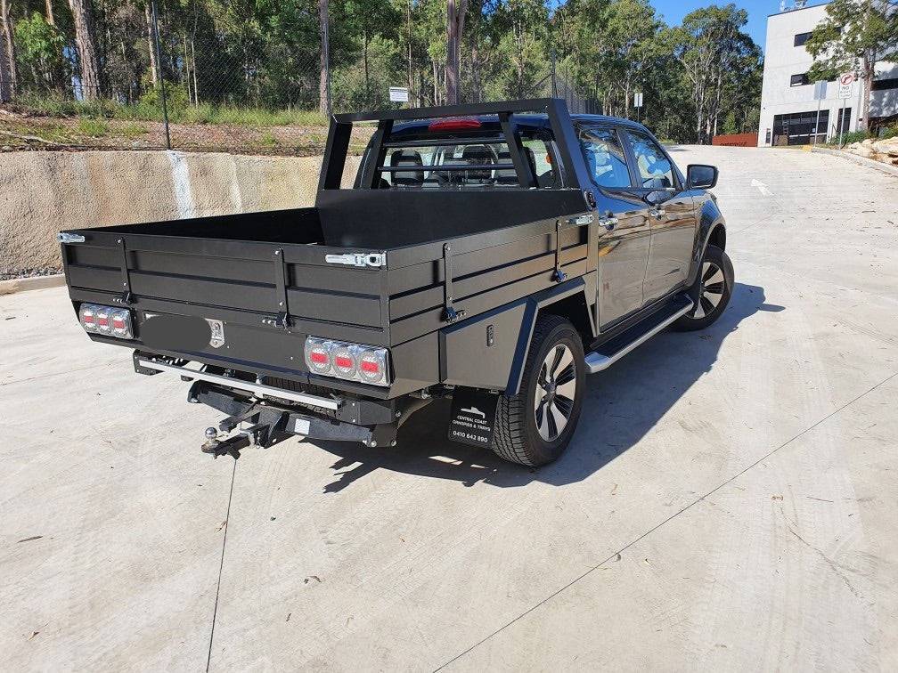 Premium 1900 Aluminium Tray Includes Water Tank Dual Cab Black - Image 104