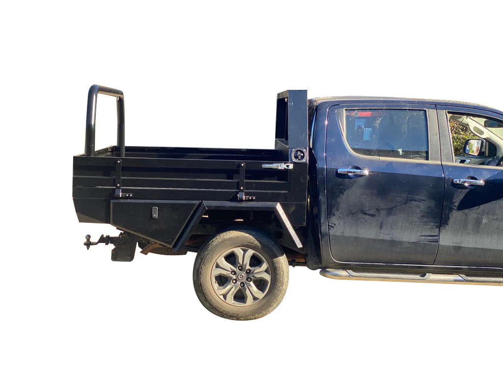 Premium 1900 Aluminium Tray Includes Water Tank Dual Cab Black - Image 176