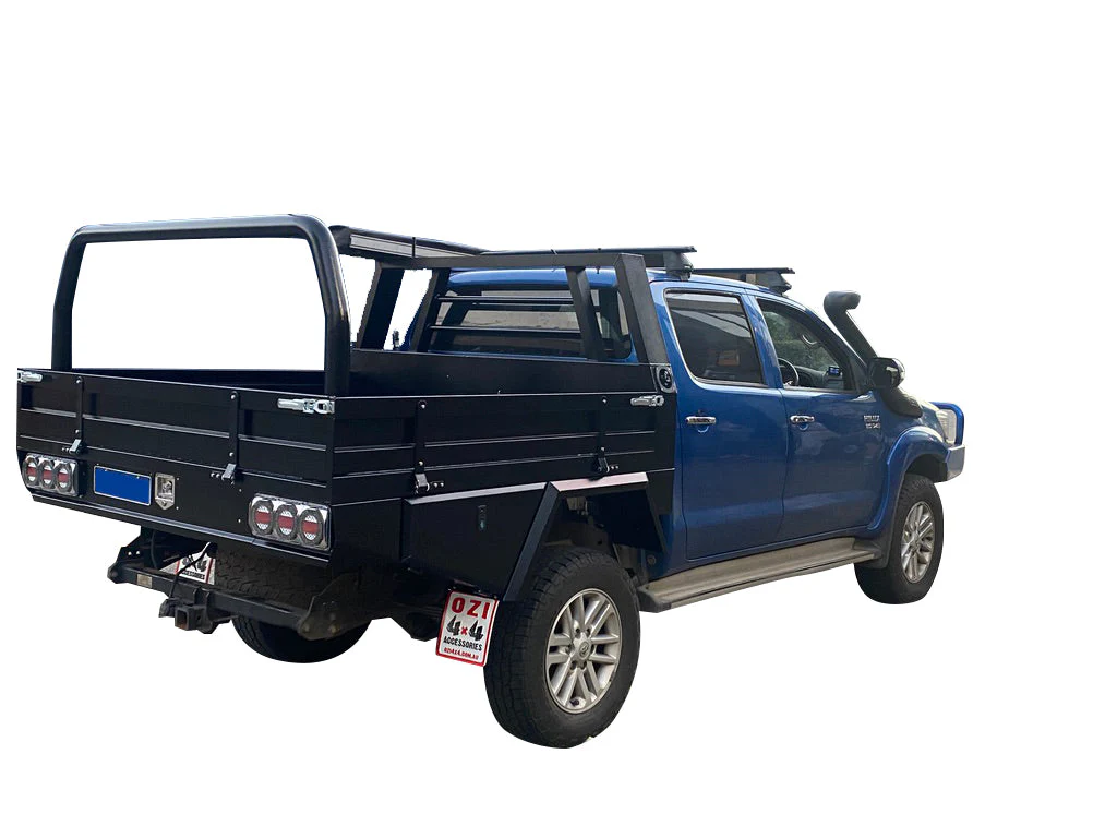 Premium 1900 Aluminium Tray Includes Water Tank Dual Cab Black - Image 194
