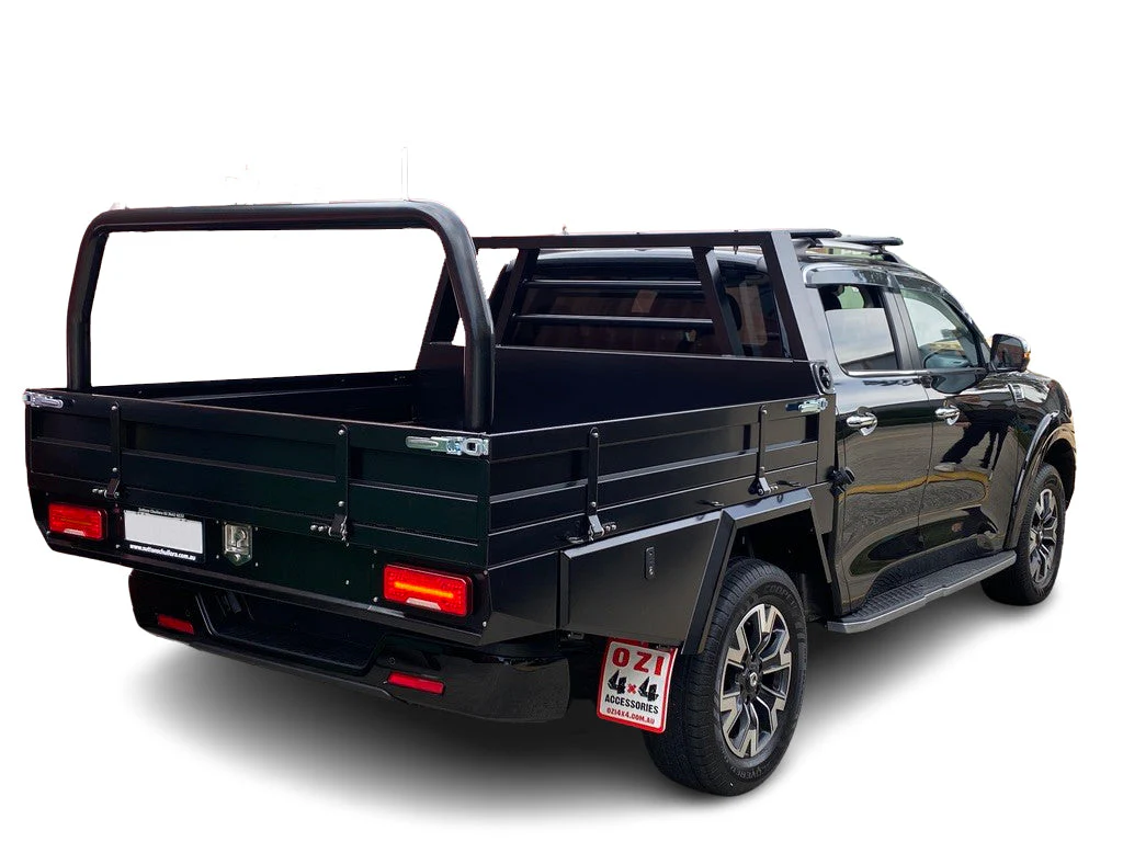 Premium 1900 Aluminium Tray Includes Water Tank Dual Cab Black - Image 202