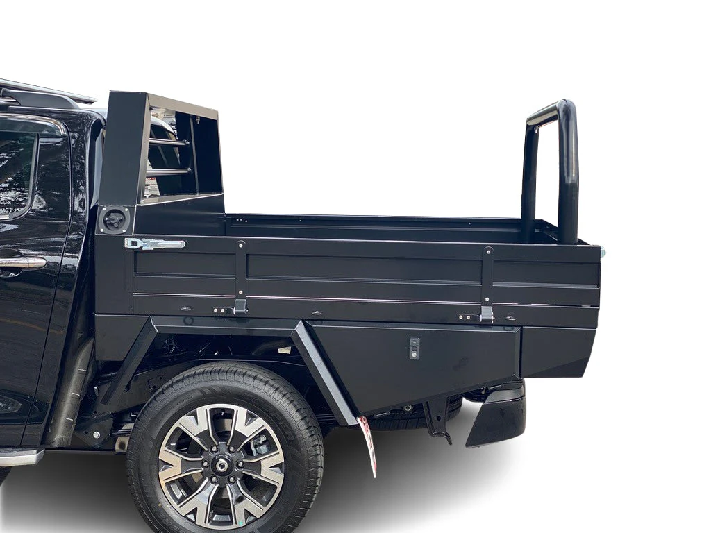 Premium 1900 Aluminium Tray Includes Water Tank Dual Cab Black - Image 214
