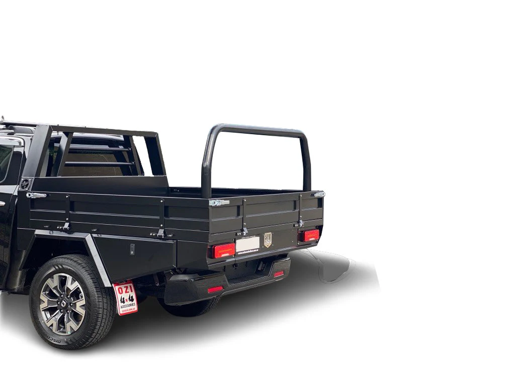 Premium 1900 Aluminium Tray Includes Water Tank Dual Cab Black - Image 215