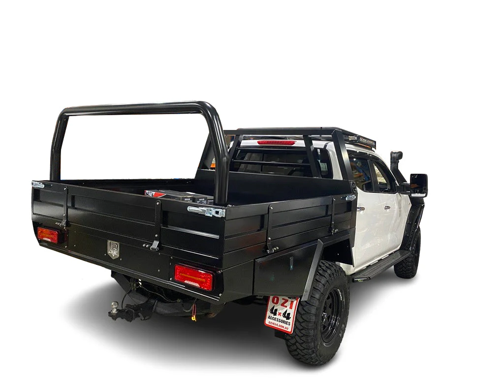 Premium 1900 Aluminium Tray Includes Water Tank Dual Cab Black - Image 244