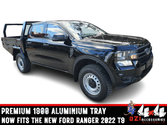 Premium 1900 Aluminium Tray Includes Water Tank Dual Cab Black - Image 35