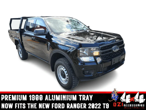 Premium 1900 Aluminium Tray Includes Water Tank Dual Cab Black - Image 40