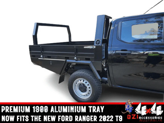 Premium 1900 Aluminium Tray Includes Water Tank Dual Cab Black - Image 43