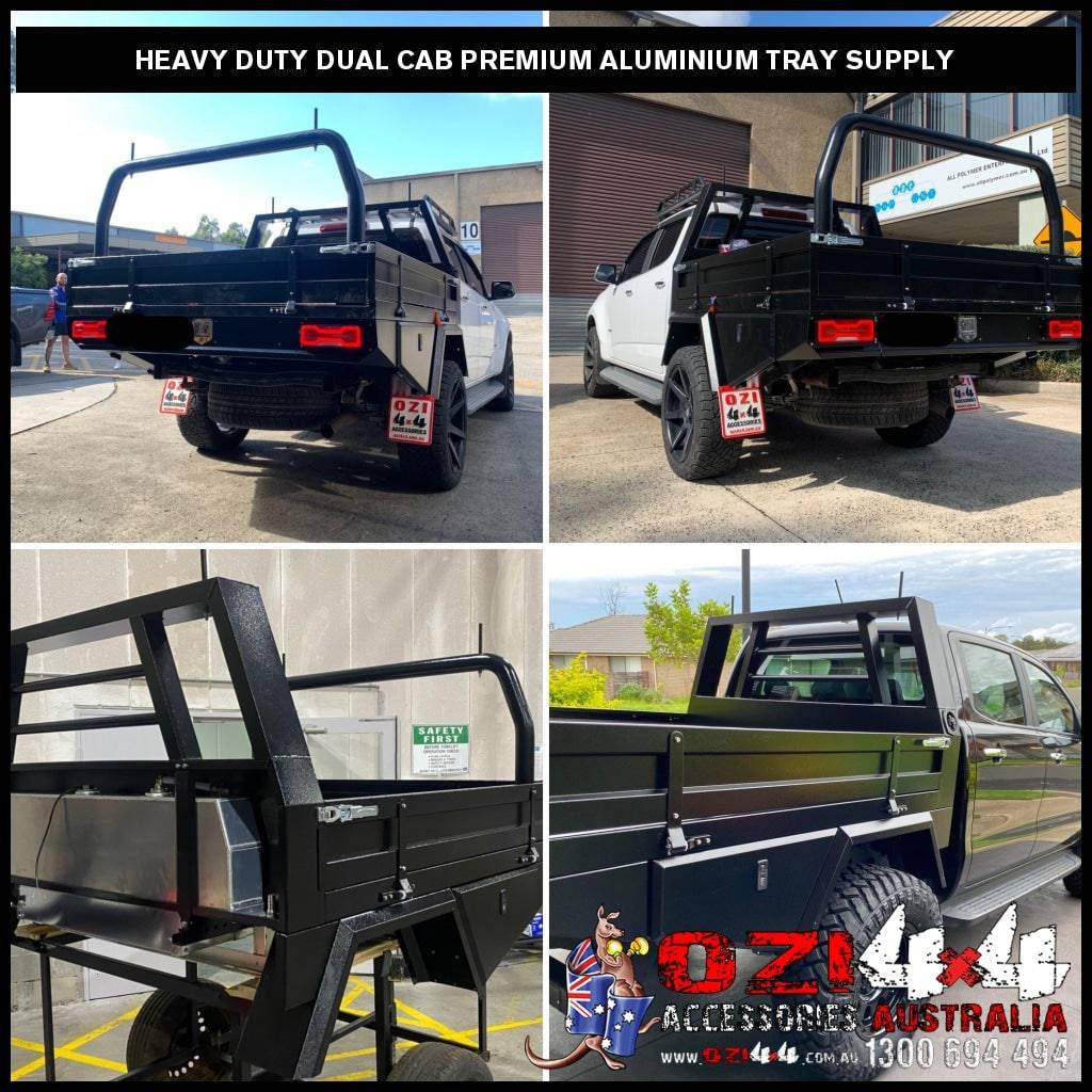 Premium 1900 Aluminium Tray Includes Water Tank Dual Cab Black - Image 48