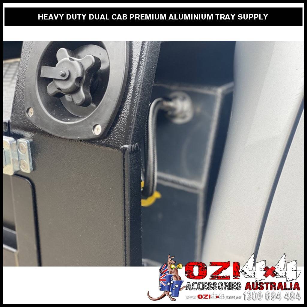 Premium 1900 Aluminium Tray Includes Water Tank Dual Cab Black - Image 88