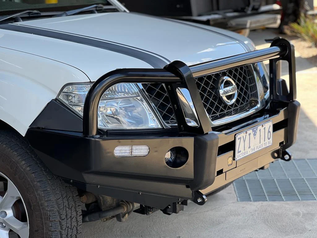 Premium Deluxe 63mm Bull Bar For Nissan Navara D40 Thailand 2008-2015 - Image 2