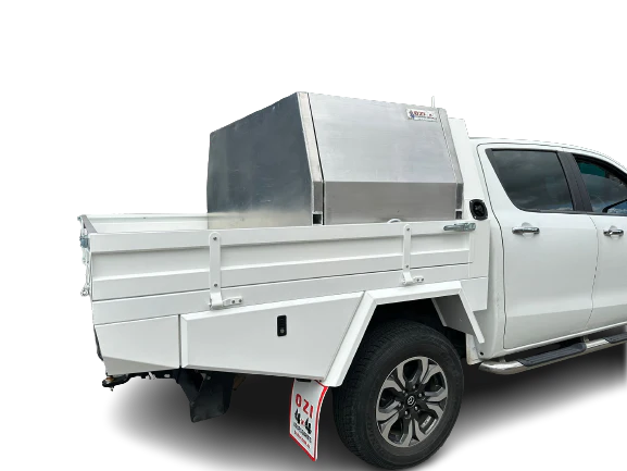 Premium 1900 Aluminium Tray Includes Water Tank Dual Cab White - Image 19