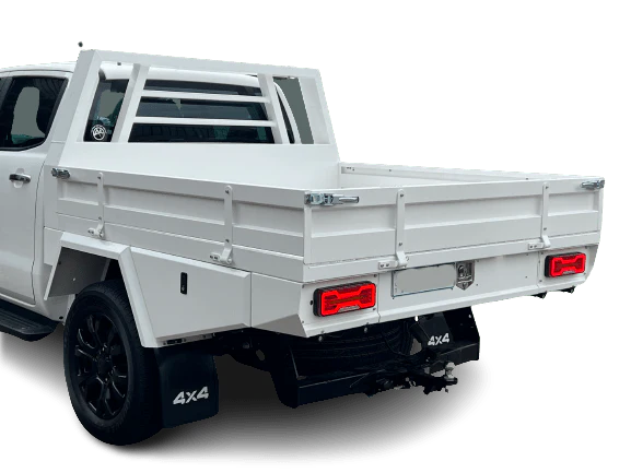 Premium 1900 Aluminium Tray Includes Water Tank Dual Cab White - Image 8