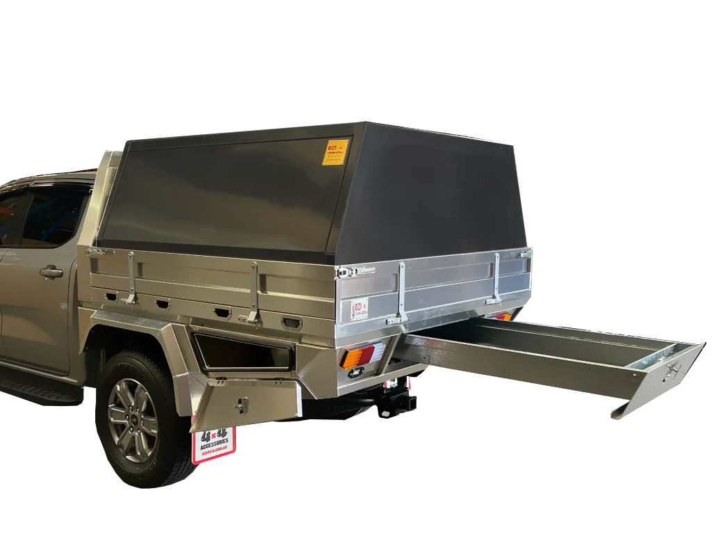 Premium Raw 1900 Aluminium Tray + 2 Door Black Canopy Deal Premium Edition - Image 12