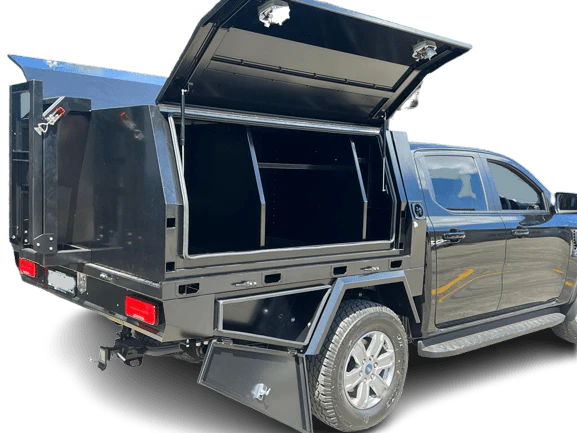 Premium 1900 Aluminium Tray + 2 Door Compartment Canopy Deal Premium Edition - Image 33