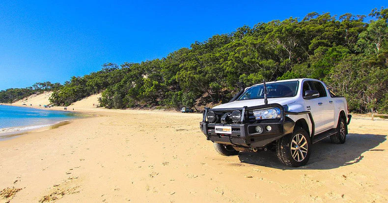 Protek Pack Rockarmor Bull Bar Runva Winch Stedi Spotties Suits Toyota Hilux | 09/2015 -07/2020 | Rockarmor - Image 4