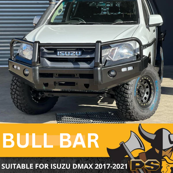 PS4X4 Bull Bar to suit Isuzu Dmax D-max 2017 – 2020 Winch Compatible
