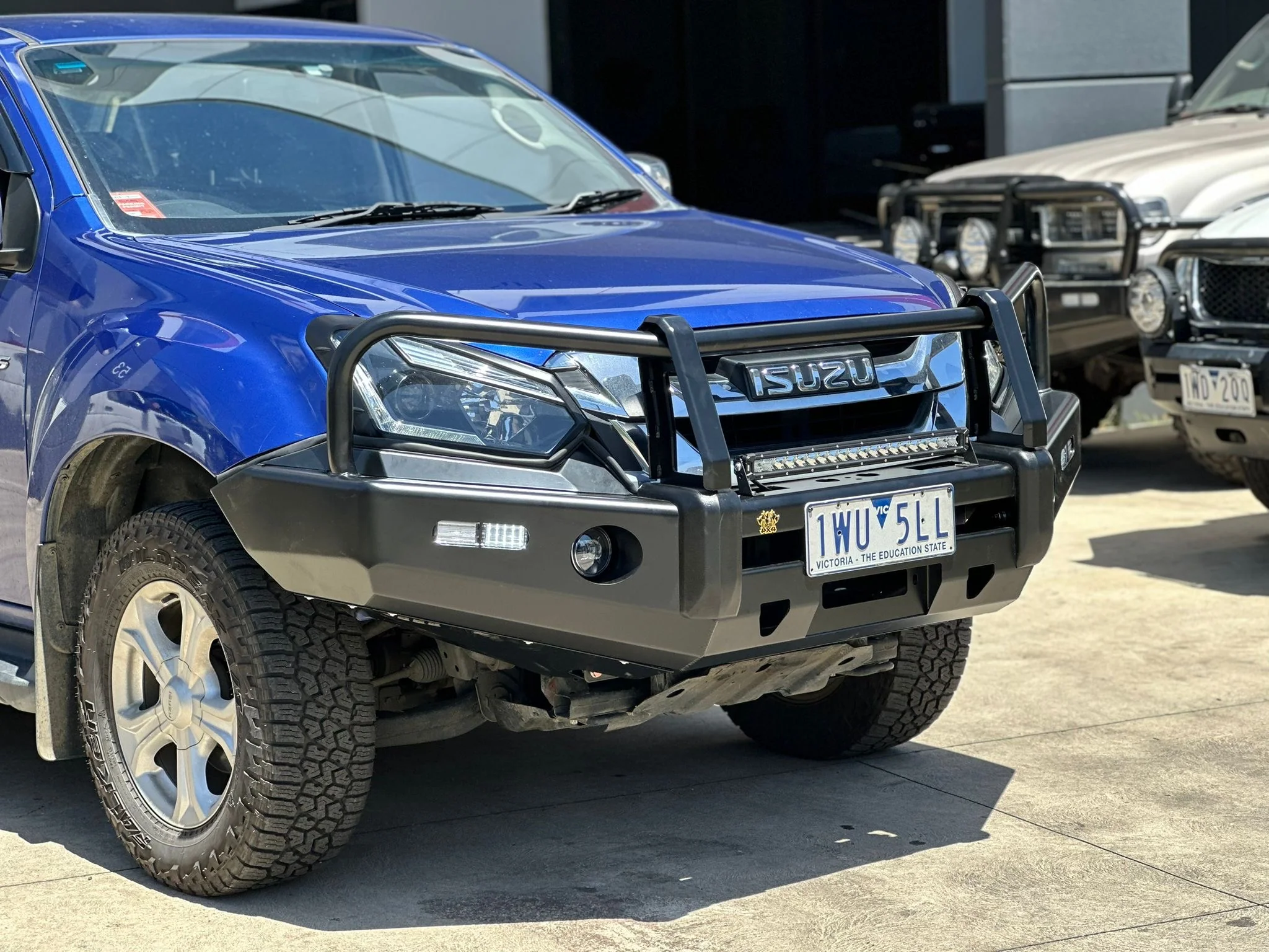 PS4X4 Bull Bar to suit Isuzu Dmax D-max 2017 – 2020 Winch Compatible - Image 10