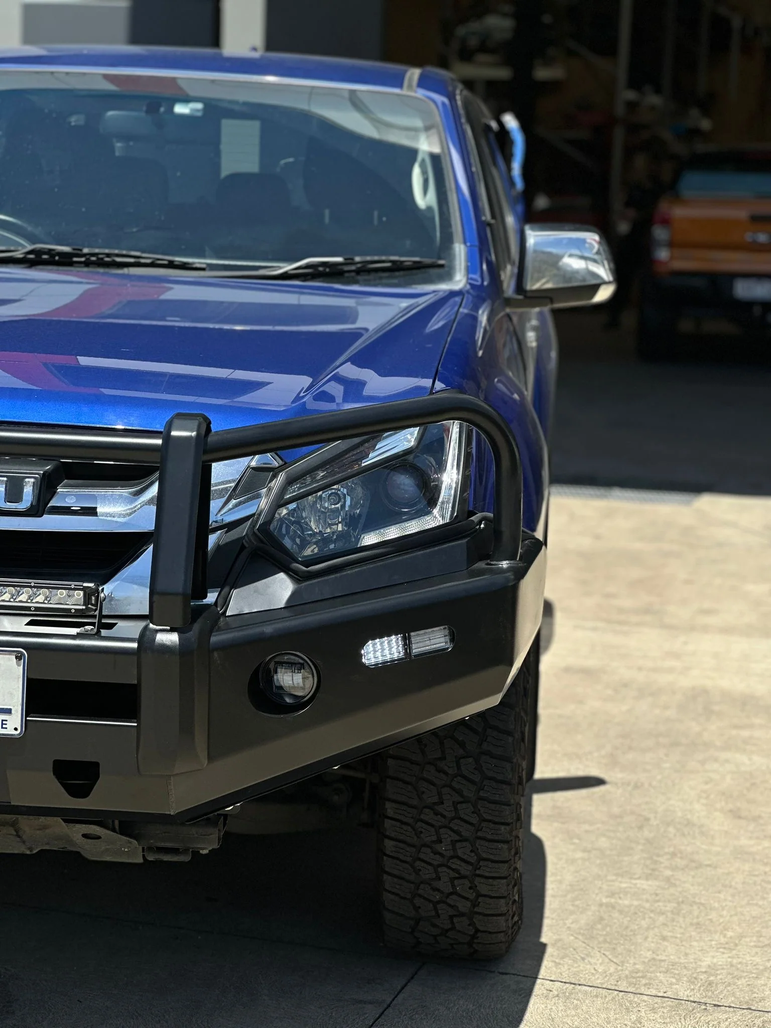 PS4X4 Bull Bar to suit Isuzu Dmax D-max 2017 – 2020 Winch Compatible - Image 11