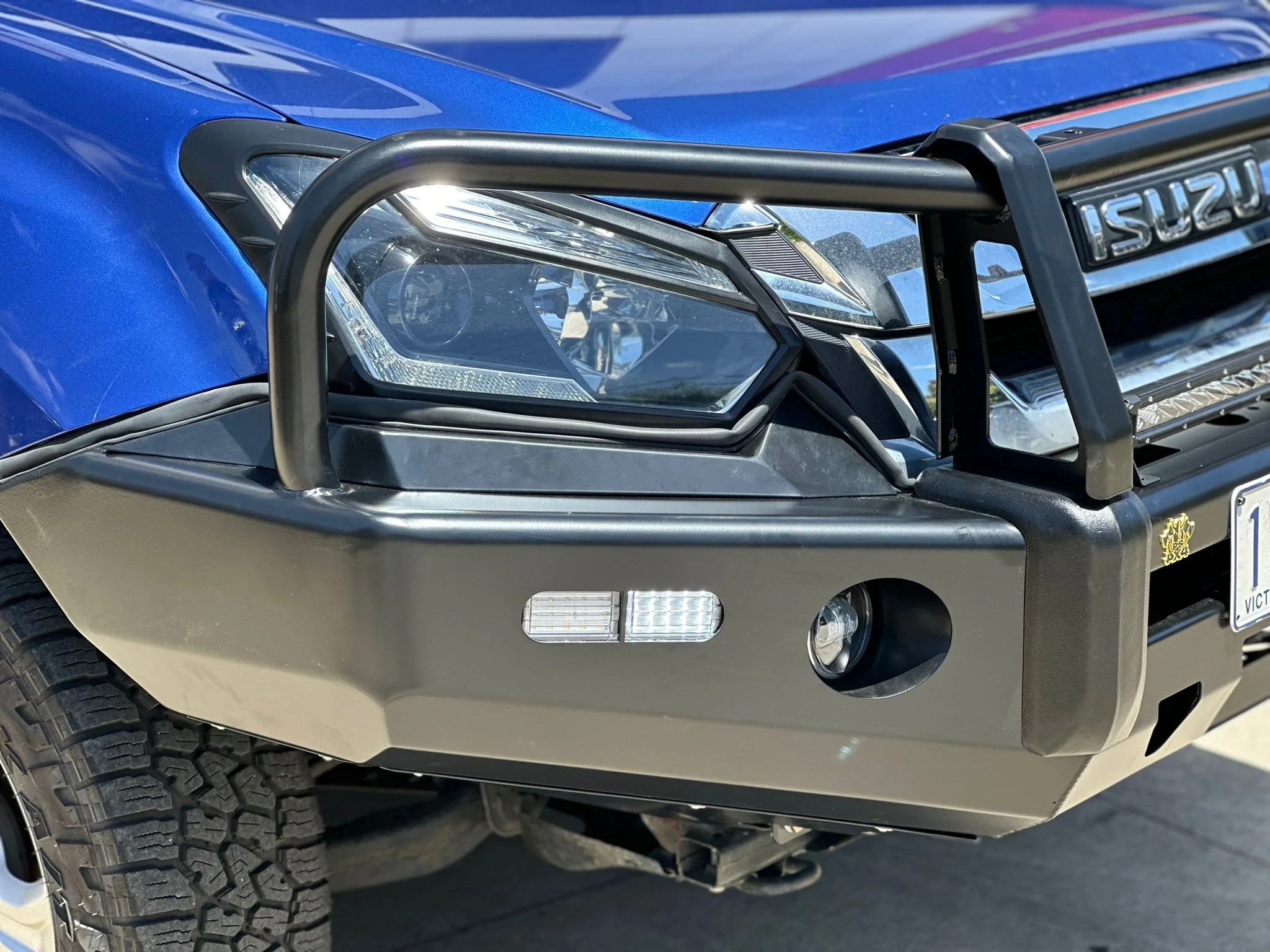 PS4X4 Bull Bar to suit Isuzu Dmax D-max 2017 – 2020 Winch Compatible - Image 13