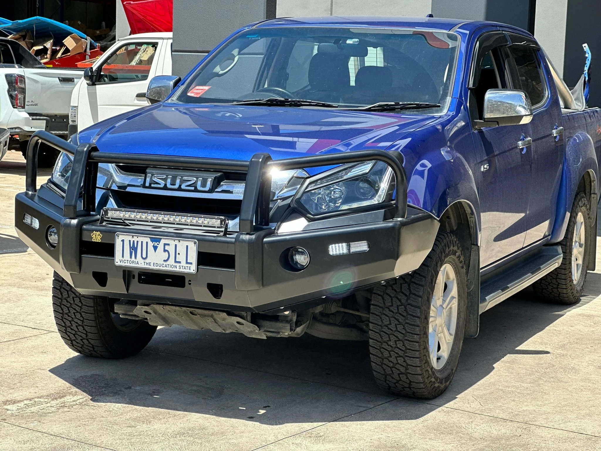 PS4X4 Bull Bar to suit Isuzu Dmax D-max 2017 – 2020 Winch Compatible - Image 8