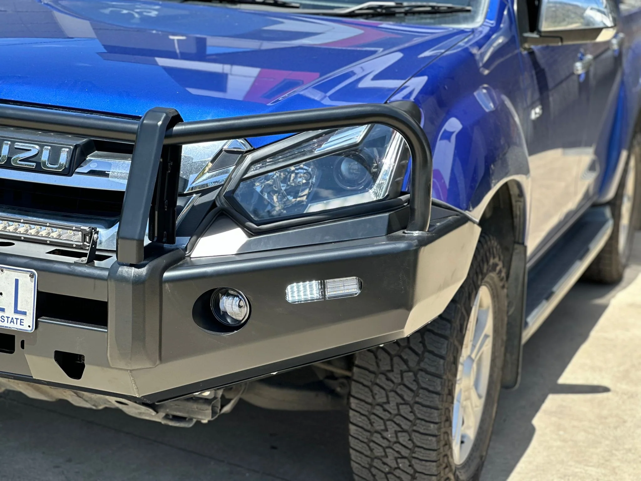 PS4X4 Bull Bar to suit Isuzu Dmax D-max 2017 – 2020 Winch Compatible - Image 9