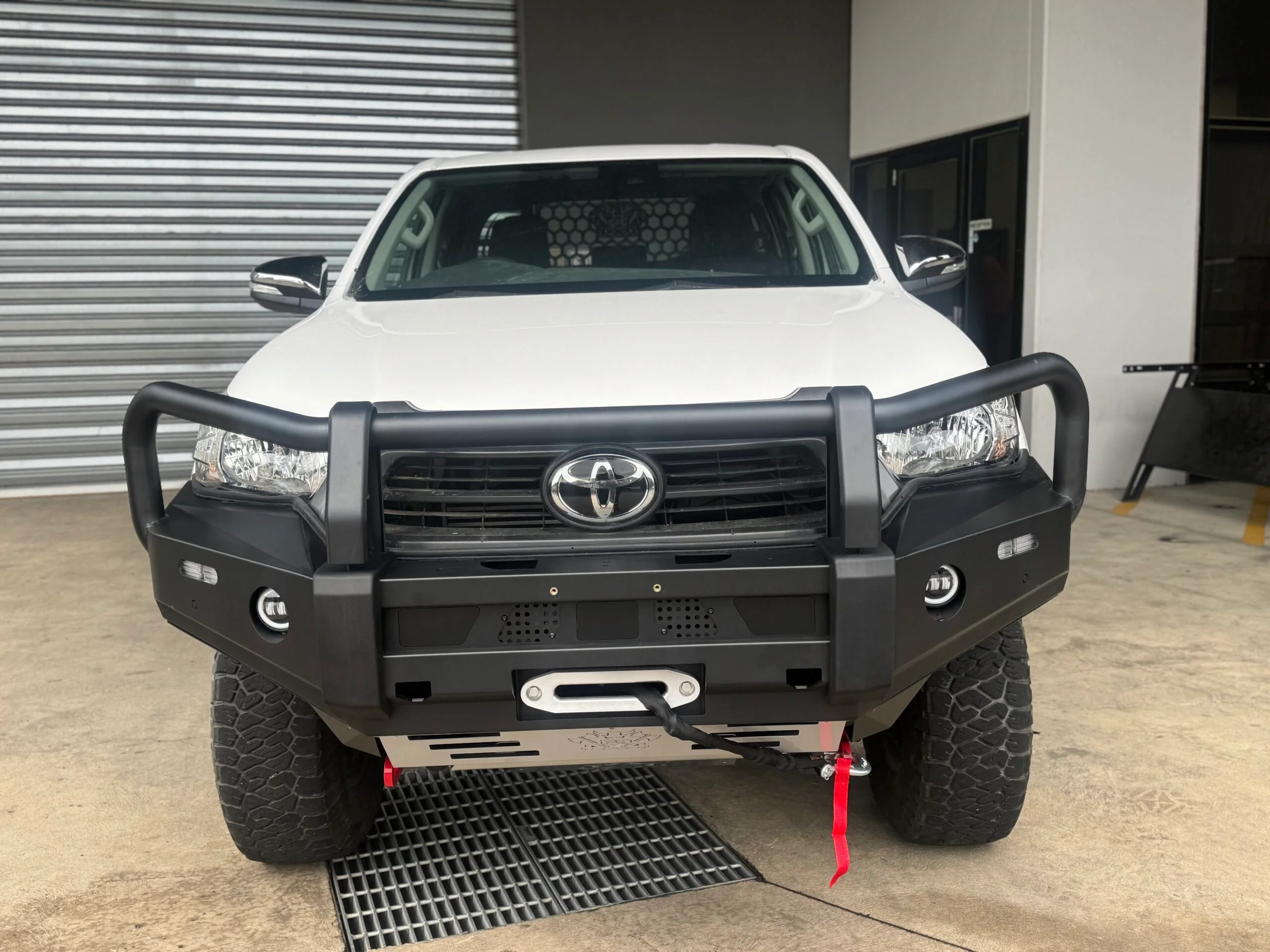 PS4X4 Deluxe Bull Bar to suit Toyota Hilux GUN Revo 2021+ - Image 2