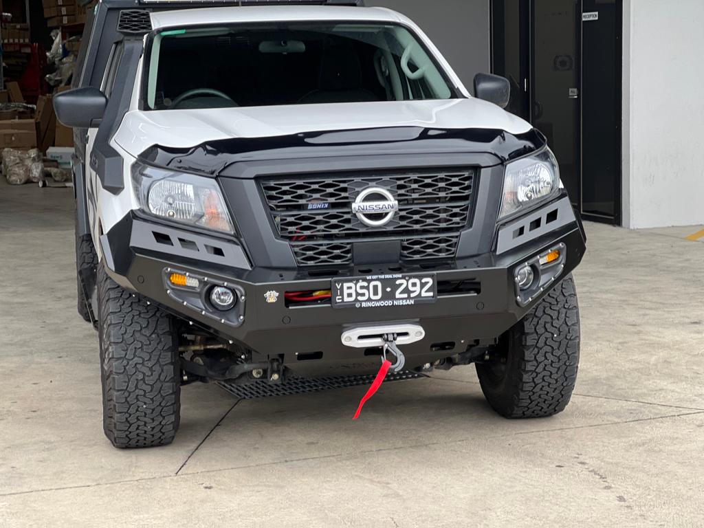 PS4X4 Nissan Navara D23 NP300 2020 + No Loop Bull bar Winch compatible - Image 8