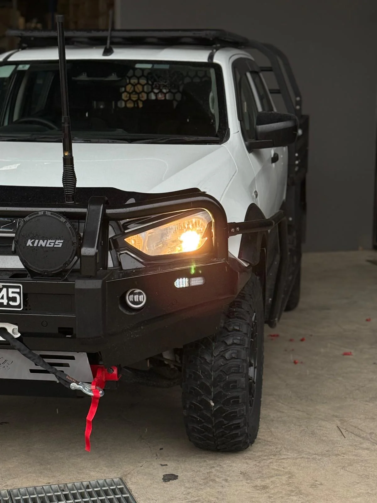 PS4X4 Premium Deluxe Bar V2 For Isuzu D-max 2020+ RG Series Winch compatible - Image 2