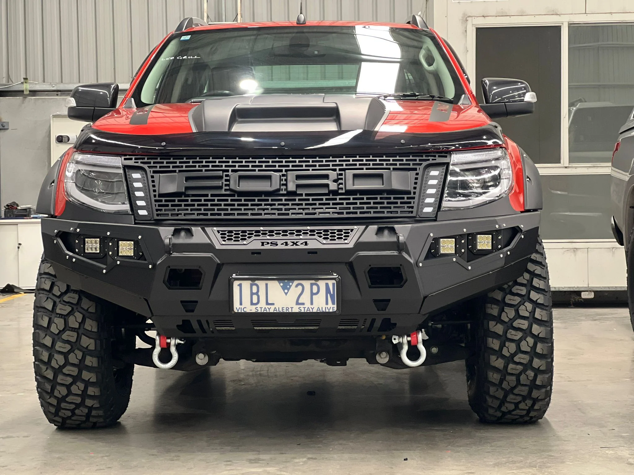 PS4X4 VIKING ODIN BULL BAR TO SUIT FORD RANGER 2011 – 2015 PX1 ADR COMPLIED - Image 2