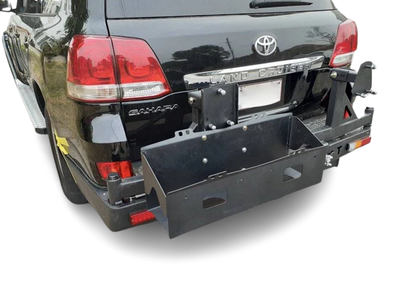 Rear Bar Dual wheel carrier Suitable For Toyota Land Cruiser 200 Series 2009 -2016 - Image 13