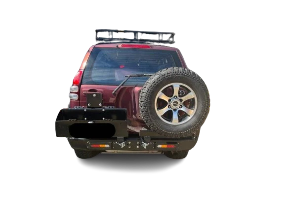 Rear Bar + Wheel carrier Suitable For Toyota Prado 120 Series 2003 - 2009 - Image 13