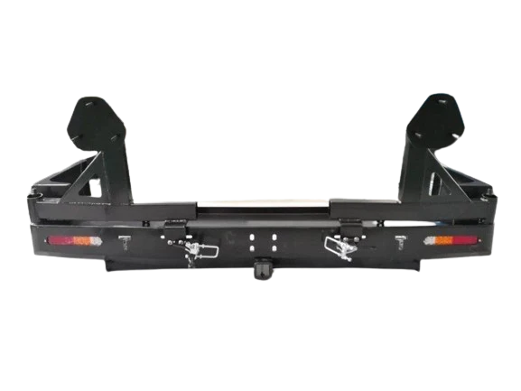 Rear Wheel Carrier & Dual Jerry Can Holder Suitable For Toyota Hilux 2005 - 2015 - Image 16