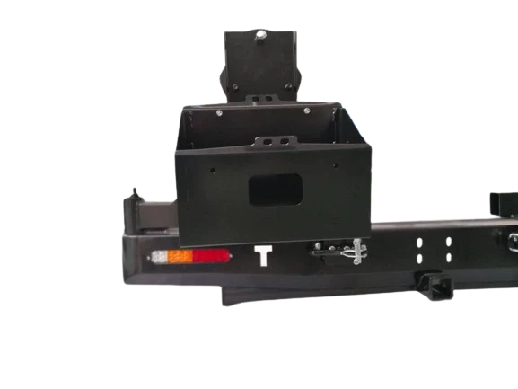 Rear Wheel Carrier & Dual Jerry Can Holder Suitable For Toyota Hilux 2005 - 2015 - Image 18
