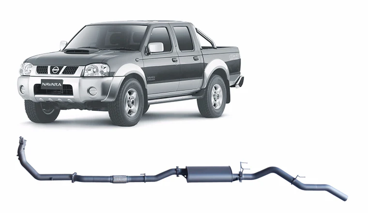 Redback Extreme Duty Exhaust for Nissan Navara D22 2.5L (01/2008 - 10/2015) - Image 4