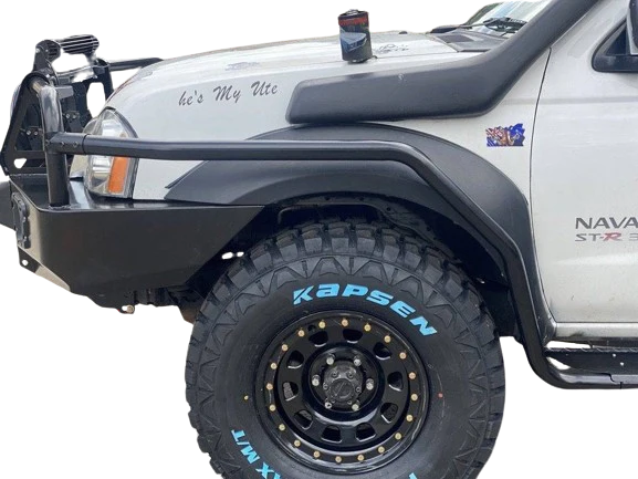 Combo Deal Safari Bullbar + Side Steps & Brush Bar Suits Nissan Navara D22 - Image 19