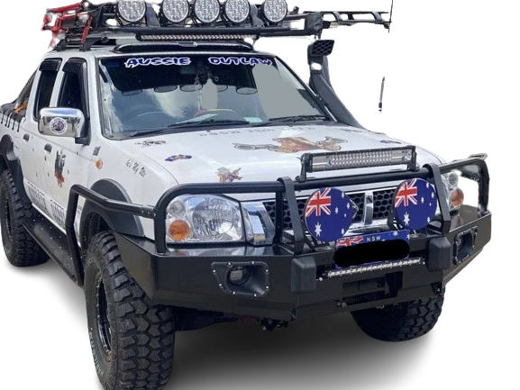 Combo Deal Safari Bullbar + Side Steps & Brush Bar Suits Nissan Navara D22 - Image 6