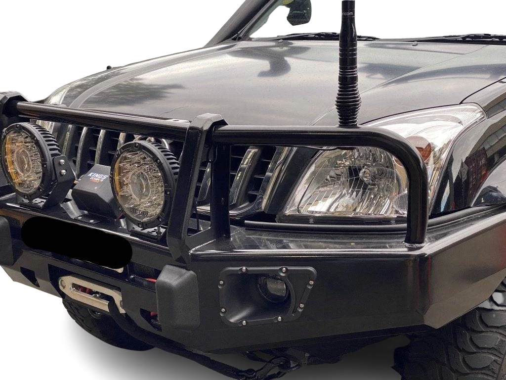 Commercial Bullbar + Side Steps Combo Suitable For Toyota Prado 120 Series - Image 30
