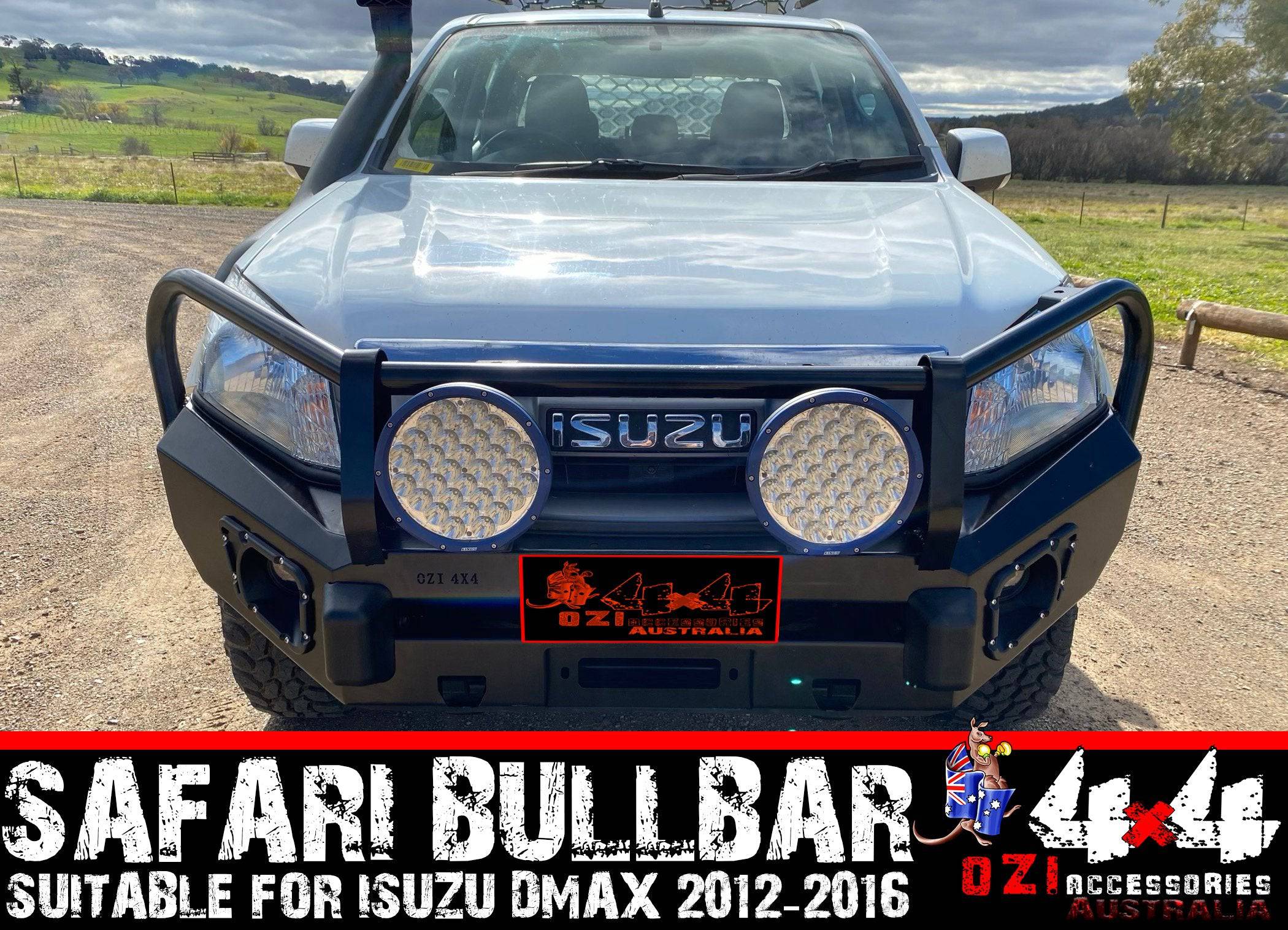 Safari Bullbar Suits Isuzu D-Max Year 2012-2016 - Image 9