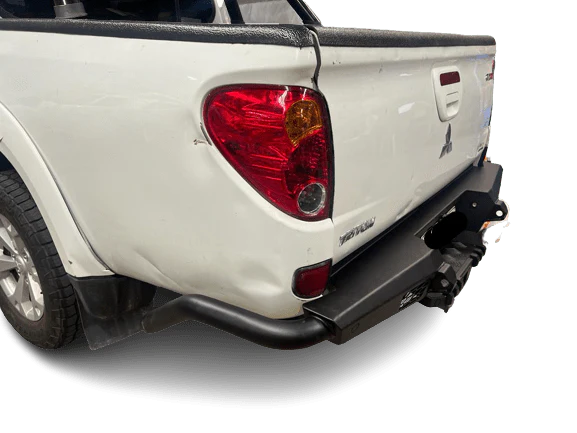 Safari Gen II Steel Rear Bar Suits Mitsubishi Triton MN/ML 2006 - 2014 - Image 4