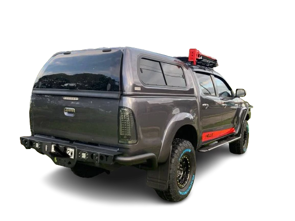 Safari Rear Bar Step Suitable for Toyota Hilux 2015-2022+ - Image 9