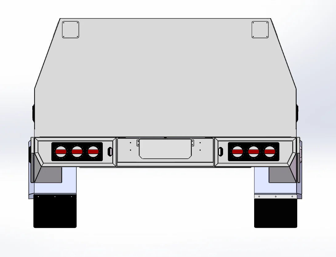 Hammertone Service Body 3000 Tray + Canopy One Unit System - Image 60
