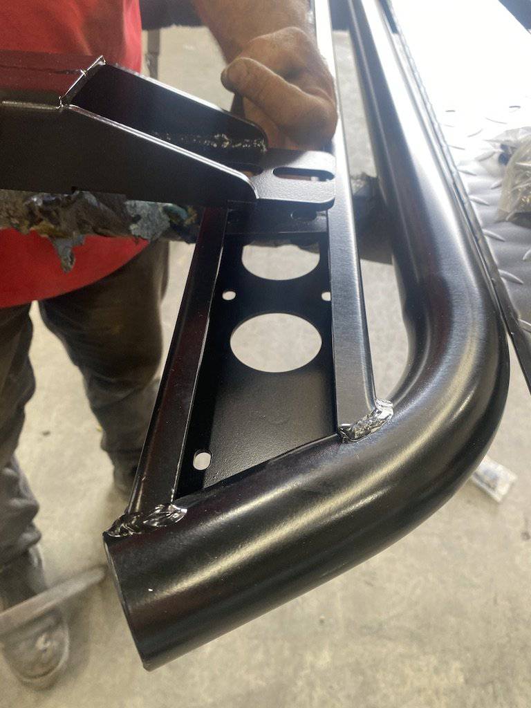 Side steps Brush Bars Suitable For Toyota Land Cruiser 80 series 1990-1998 - Image 14